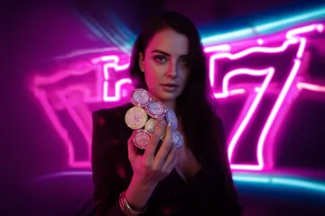 A laptop glowing with a bright login prompt in a minimalistic setup, symbolizing the protected access system at KOKOZINO.